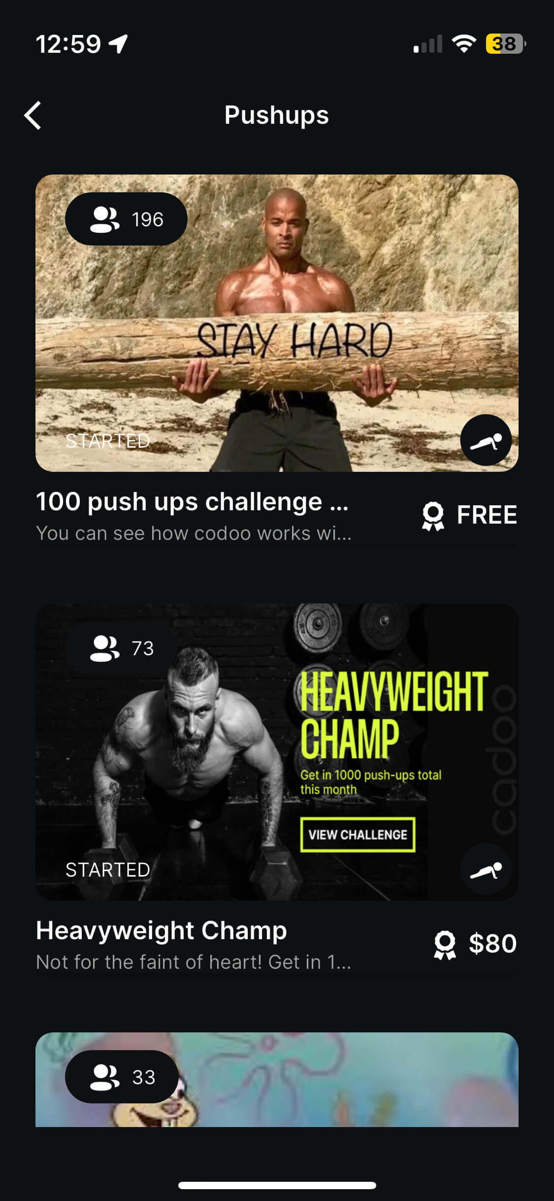 Join a Push-up Challenge