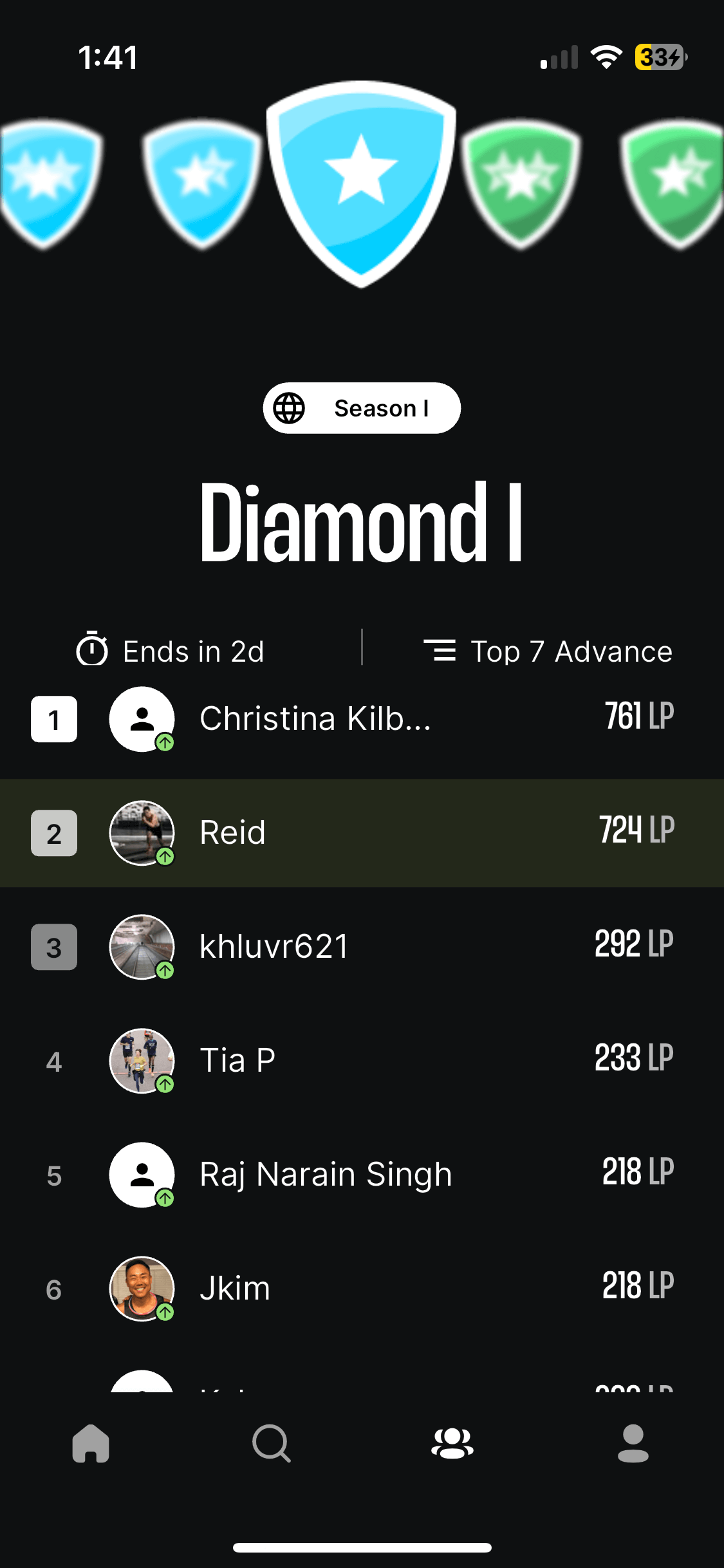 League Leaderboard